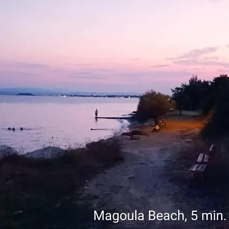 Irene Evia, 4 Bdr, Pool, 500m To Magoula (Evia)